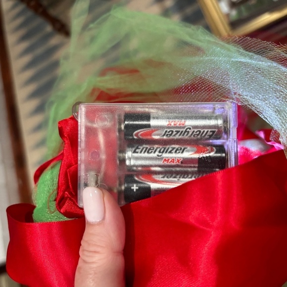 Christmas Red & Ivy Extra Full LED Lit Maxi Tulle Skirt - Picture 8 of 10